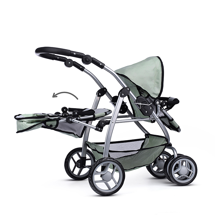 Фото к товару Коляска для кукол 9662D(для двойни)металлическая,прогулочная,с тентом,с корзиной,в пакете Коляска для кукол 9662D(для двойни)металлическая,прогулочная,с тентом,с корзиной,в пакете