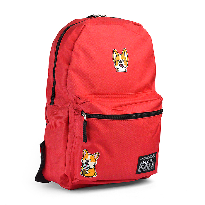 Рюкзак "Corgi" подростковый 40x29x17 см (14 л) 250 г, 1 отделение на молнии, 1 передний кар