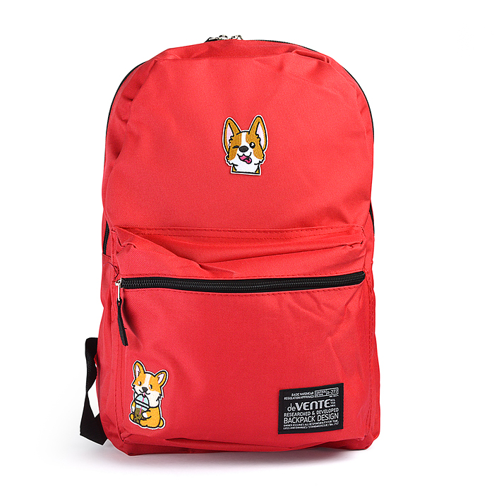 Рюкзак "Corgi" подростковый 40x29x17 см (14 л) 250 г, 1 отделение на молнии, 1 передний кар