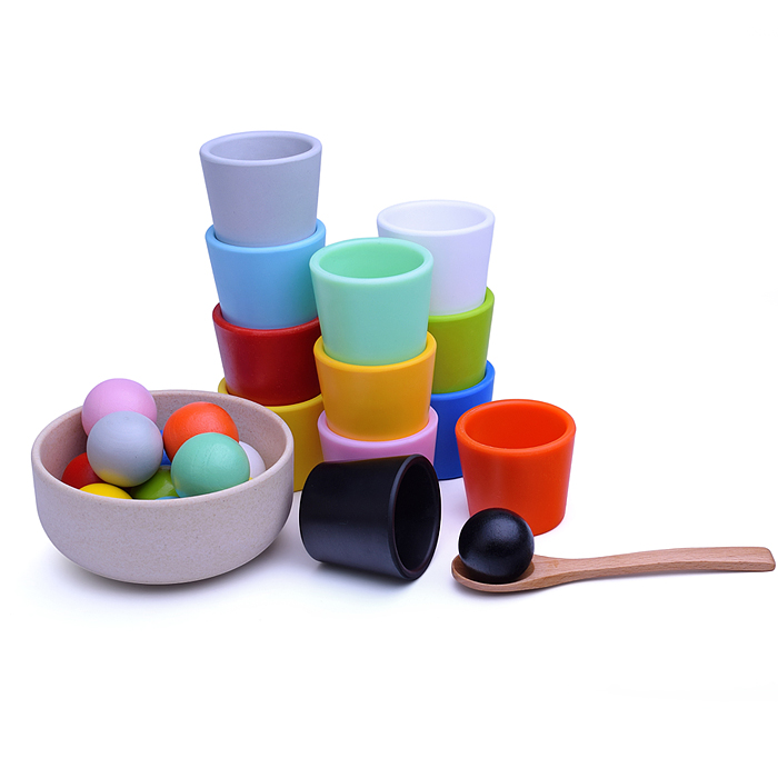 Фото к товару Игра развивающая D1732 "Шарики и стаканчики" Игра развивающая D1732 "Шарики и стаканчики"