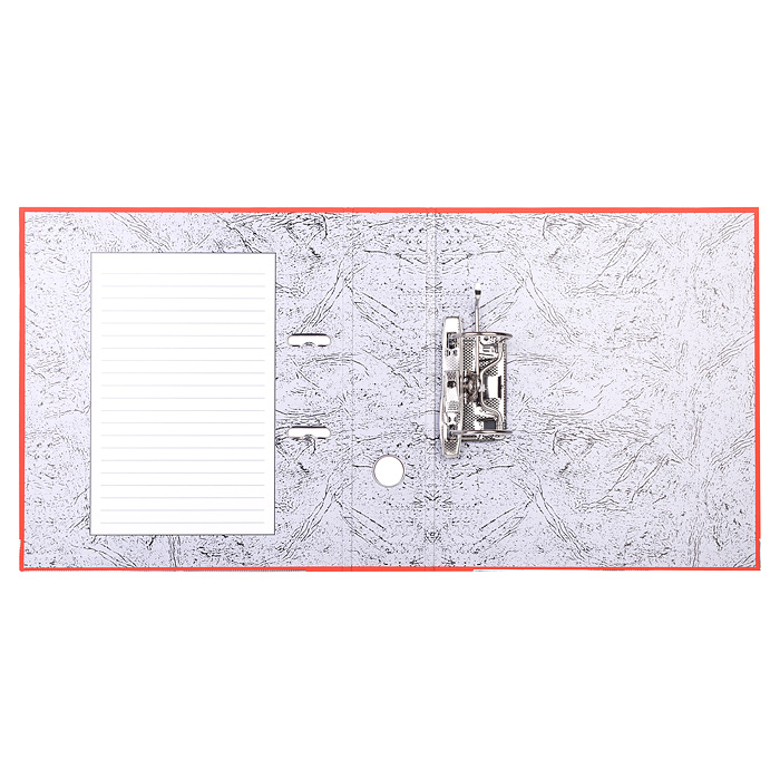 Папка с арочным механизмом A4 75 мм PVC собранная, металлическая окантовка, запечатка фо