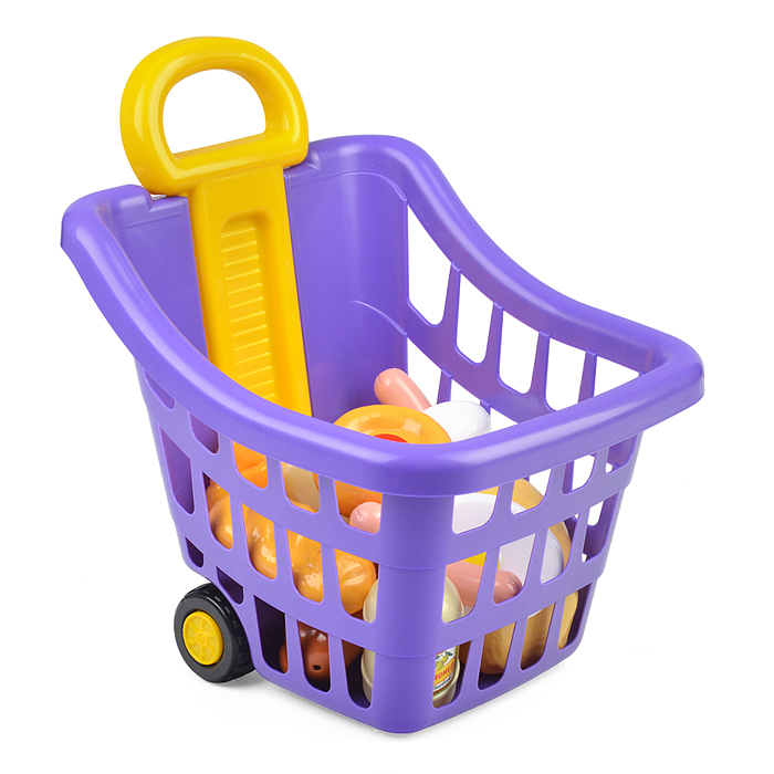 Корзина для супермаркета с продуктами 13 пр.