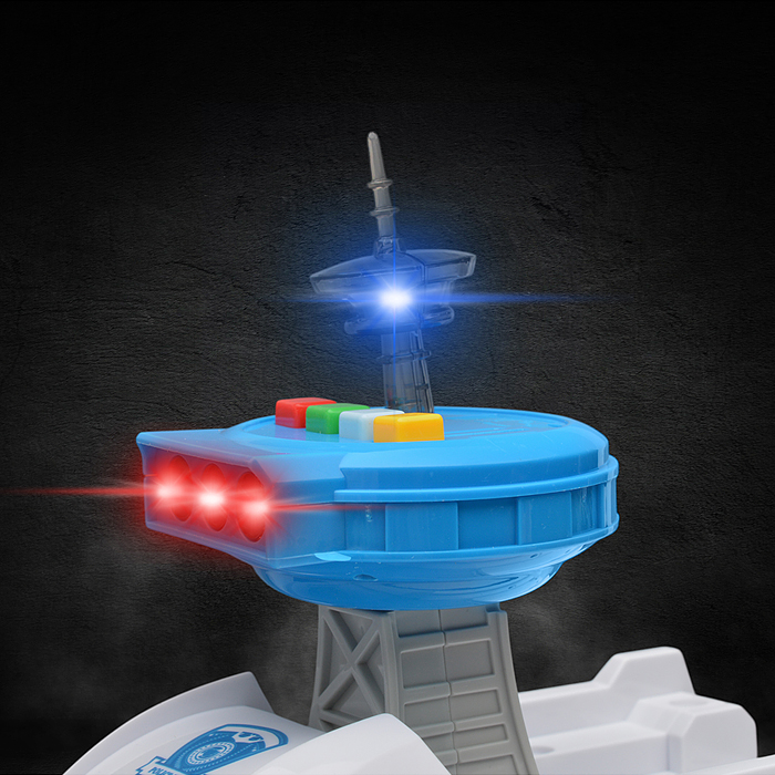 Фото к товару Катер 660-A246 в комплекте с машиной, синий, в коробке Катер 660-A246 в комплекте с машиной, синий, в коробке