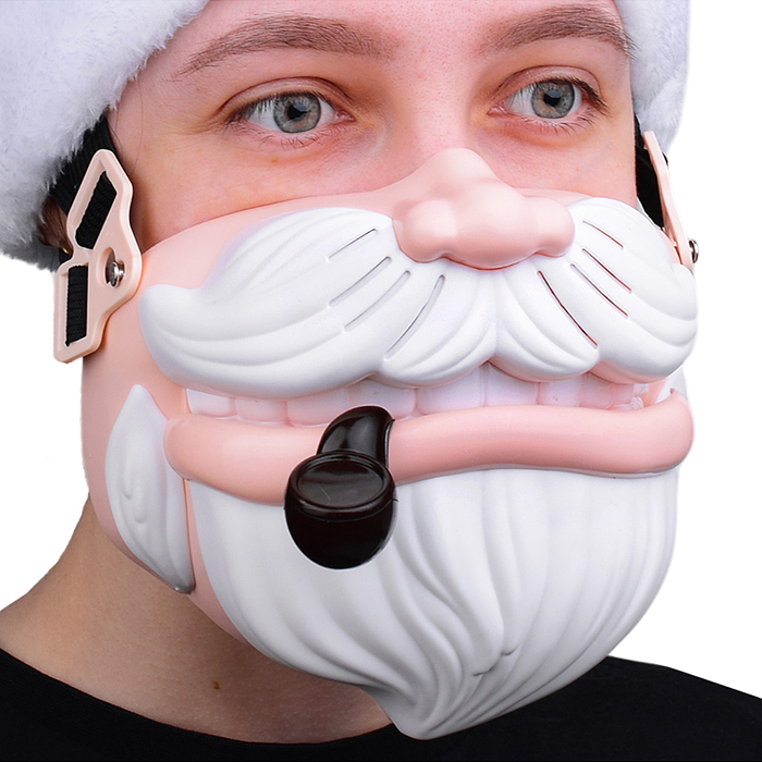 Маска K3A "Дедушка" со светом и устройством для изменения голоса, USB, в коробке