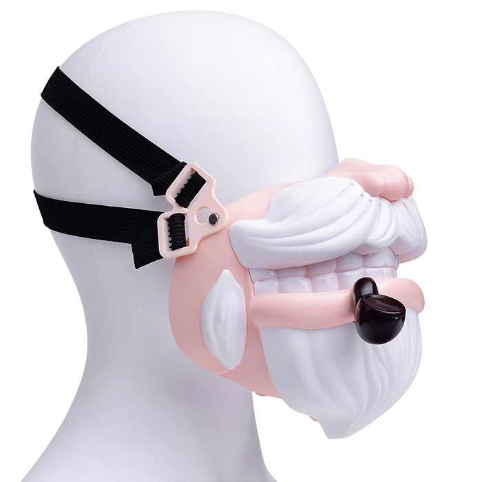 Маска K3A "Дедушка" со светом и устройством для изменения голоса, USB, в коробке