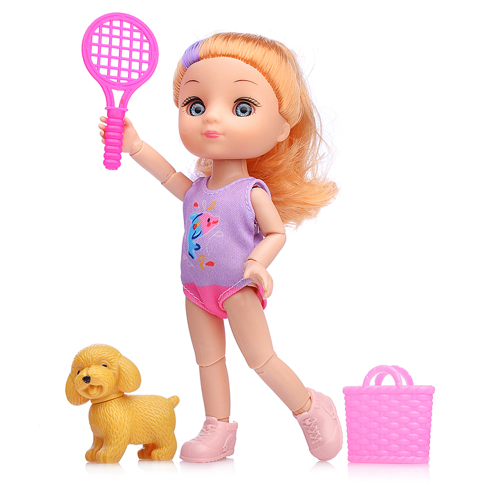 Кукла UT0133-7 "Моя куколка "На отдыхе" с аксессуарами, в пакете