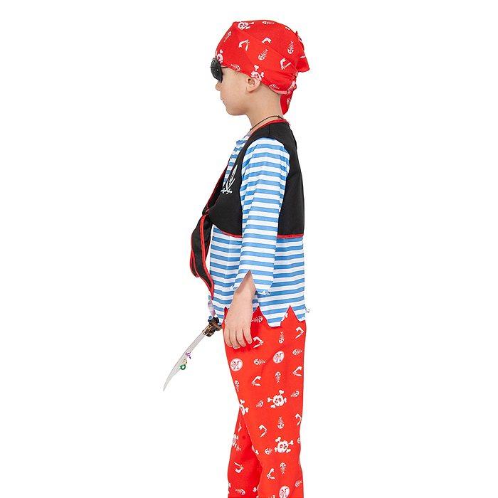 Изделие швейное "Набор карнавальный "Пират Роджер" дет. р-р L (рост 134-140)