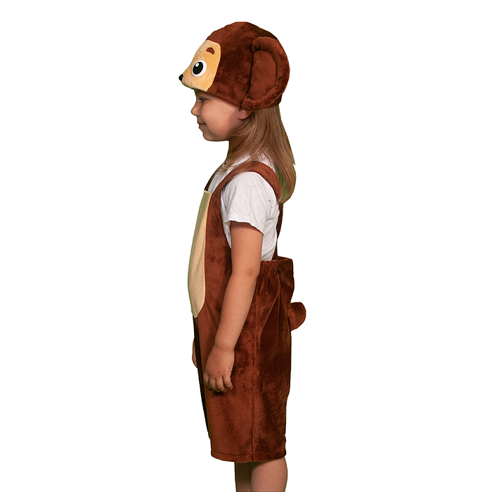 Изделие швейное "Набор карнавальный "Чебурашка"ЛАЙТ серия Чебурашка дет. р-р S (110-116) 3-6 лет