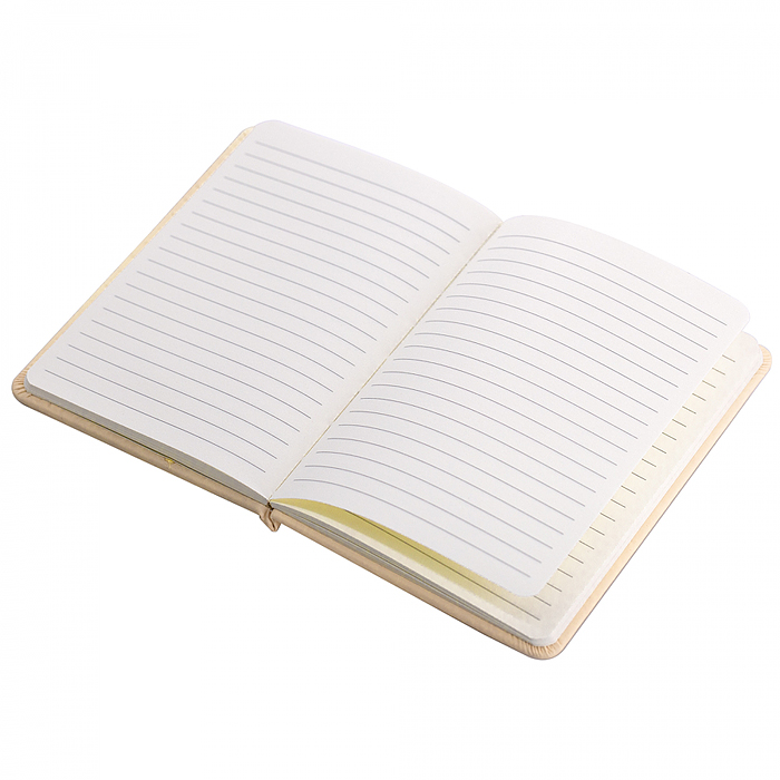 Подарочный блокнот 80л., линия 13,0х18,0 см, 7БЦ, PU, поролон, конгрев, эффект 3D