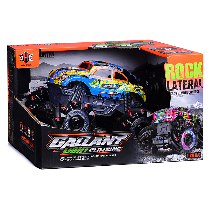 Машина 000-024 "Gallant light glimbeng-2" р/у, 27 MHz, 1:20, в коробке