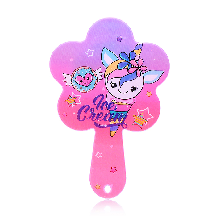 Набор расческа+зеркало 00-5416 "Ice cream" в ассортименте