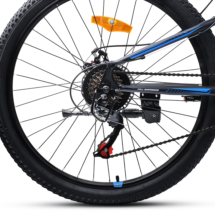 Велосипед 26" Rocket Azkar, цвет синий, размер 18"