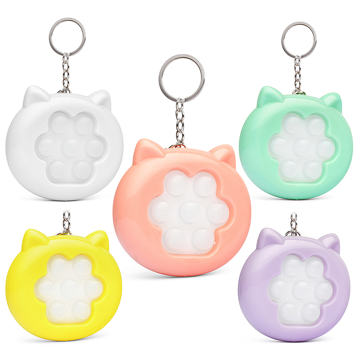 Игрушка -антистресс-брелок 00-5670 "Кошачья лапа" 7,5см.
