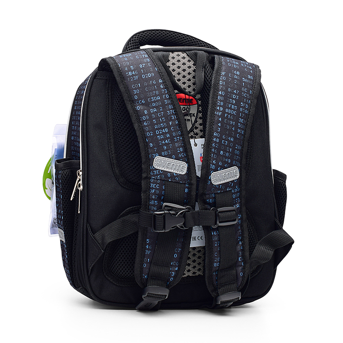 Рюкзак "Junior. Robotic" школьный жесткий 35x27x13 см (14 л) вес 800 г, 1 отделение на молн