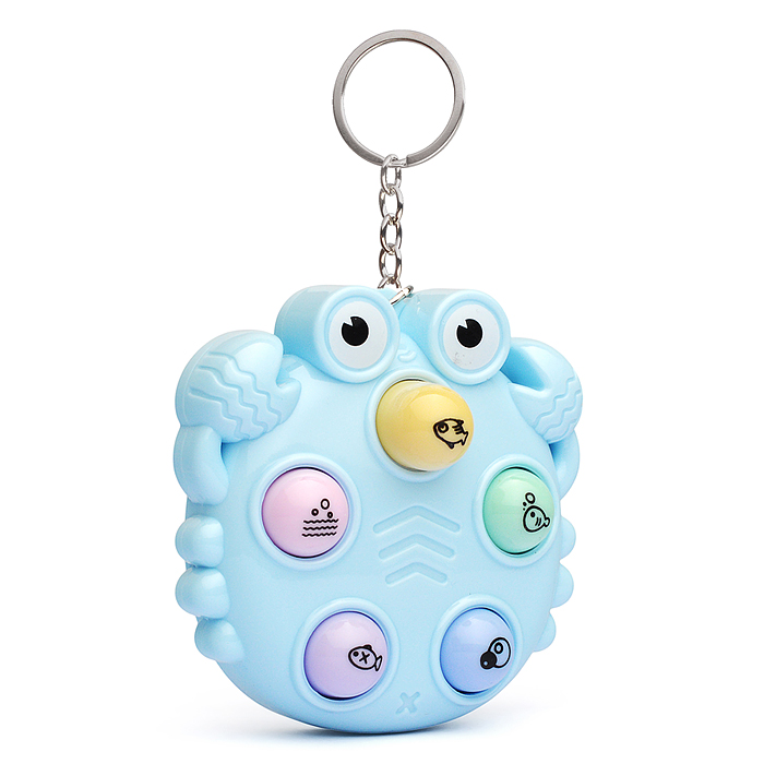 Игрушка - антистресс-брелок 00-5652 "Крабик" 7,5см.