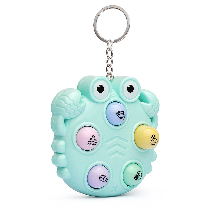 Игрушка - антистресс-брелок 00-5652 "Крабик" 7,5см.