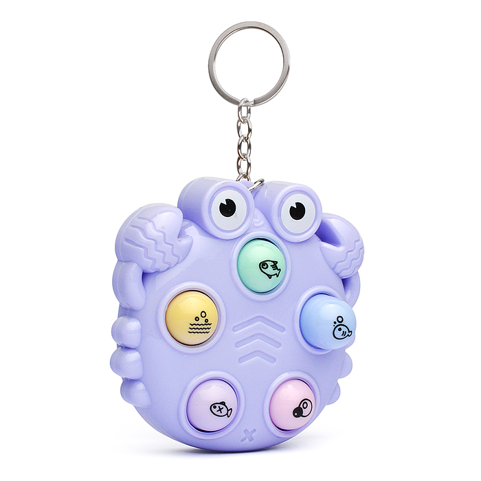 Игрушка - антистресс-брелок 00-5652 "Крабик" 7,5см.