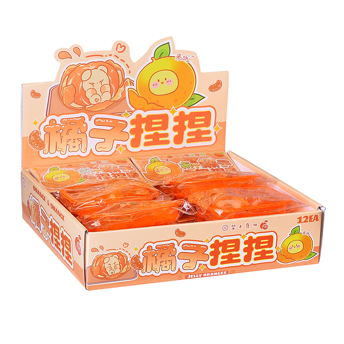 Игрушка -антистресс 00-5516 "Мандариновый десерт" в пакете