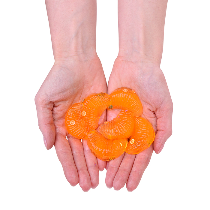 Игрушка -антистресс 00-5516 "Мандариновый десерт" в пакете