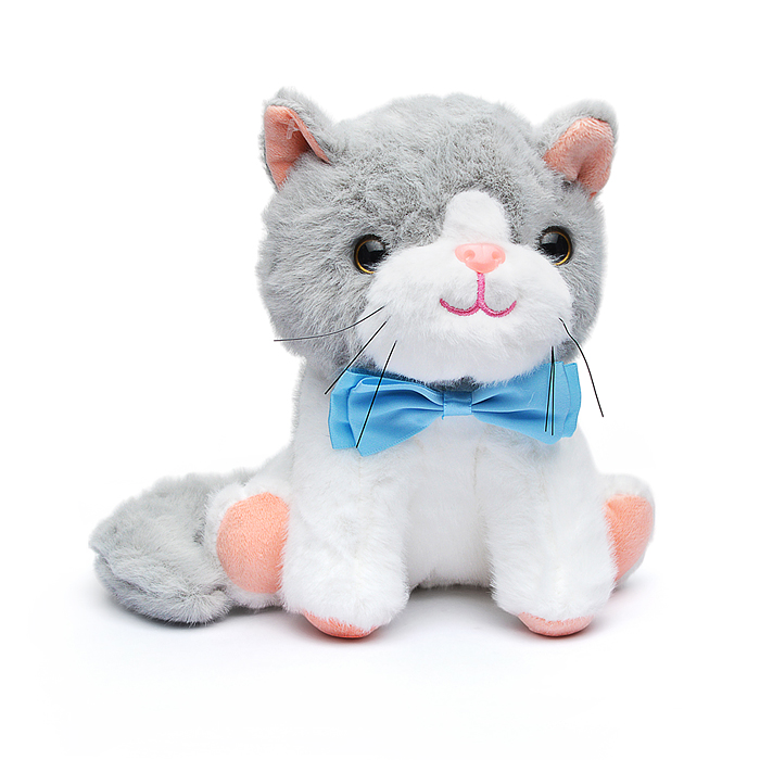 Фото к товару Мягкая игрушка М1395 "Кошечка. Мурка" 23 см. Мягкая игрушка М1395 "Кошечка. Мурка" 23 см.