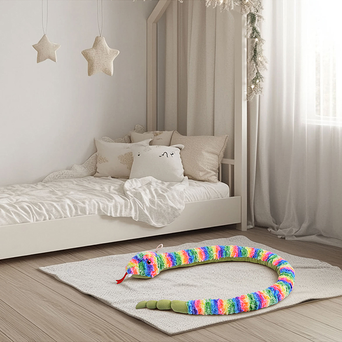 Фото к товару Мягкая игрушка S2166 "Змея" 150см. Мягкая игрушка S2166 "Змея" 150см.