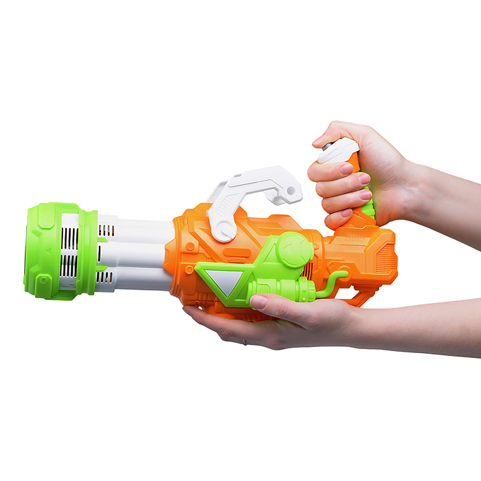 Пушка UT0161-2 "Мега-2" для мыльных пузырей, в коробке