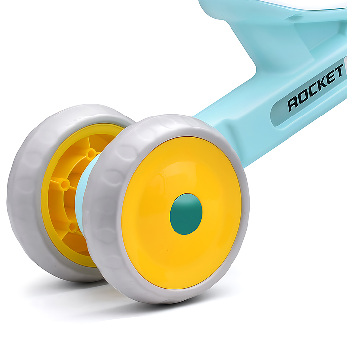 Беговел трехколесный Rocket 133-GN, колеса EVA, цвет зеленый