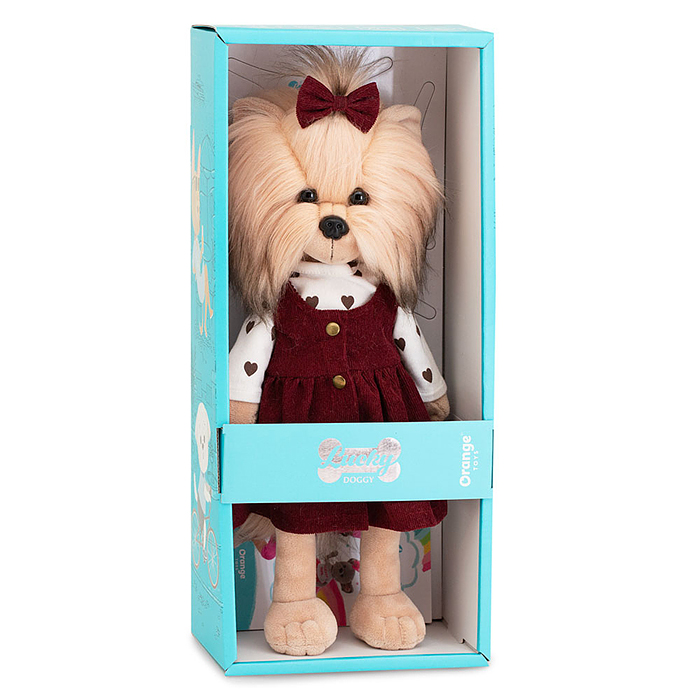 Lucky Yoyo: Вишнёвое сердечко 37 с каркасом, коробка 44 см