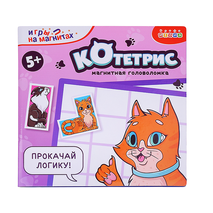 Игры на магнитах в дорогу. Котетрис