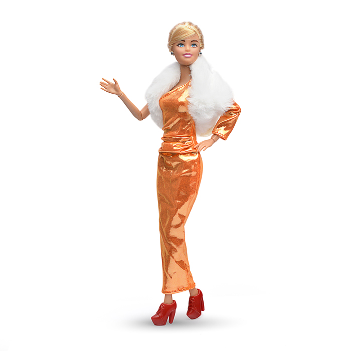 Кукла София 29 см, (руки и ноги сгиб., акс,) в коробке