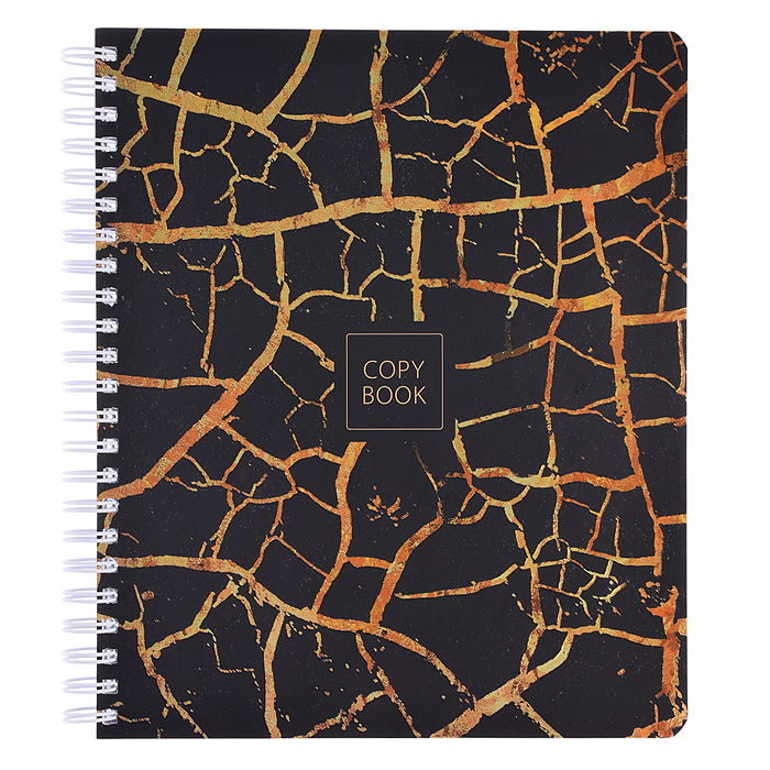 Тетрадь 96л. клетка, А5 "Золотая осень" гребень