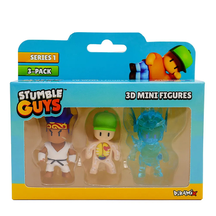 3D фигурка, 3 шт в упаковке, 5 см, 