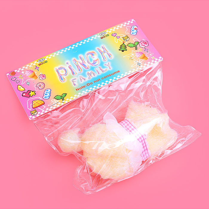 Игрушка-антистресс 00-6386 "Белый котик"