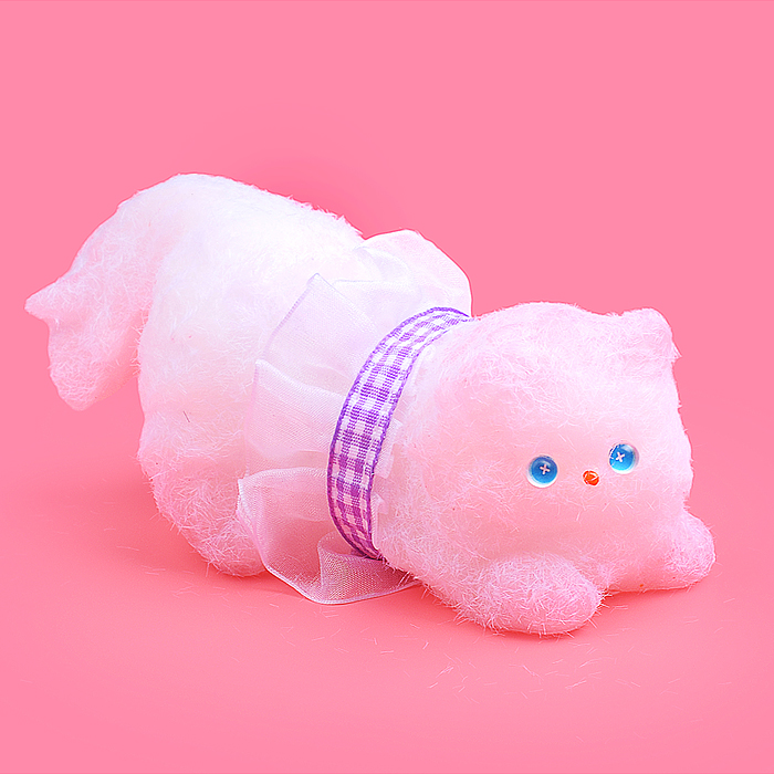 Игрушка-антистресс 00-6386 "Белый котик"