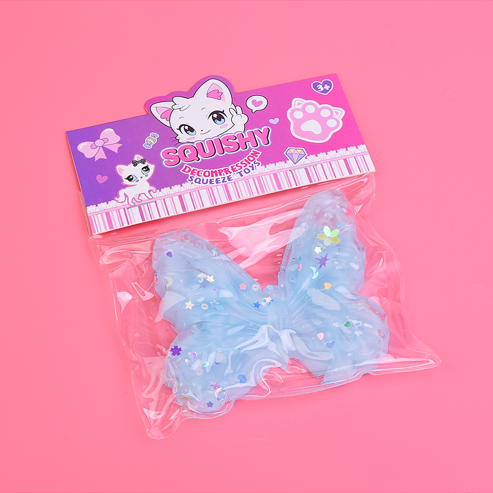 Игрушка-антистресс 00-6507 "Хрустальная бабочка"