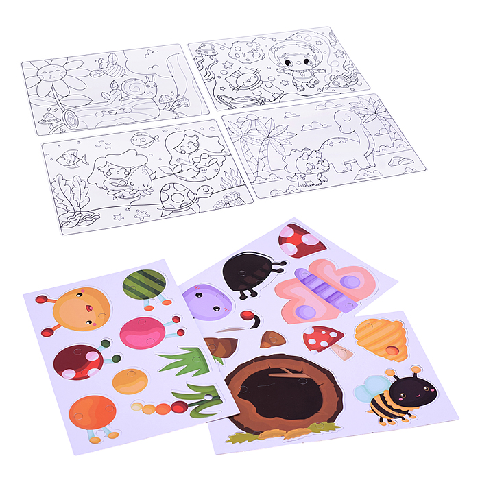 Фото к товару Доска для рисования 5 в 1 B103 "Лесная полянка" в коробке Доска для рисования 5 в 1 B103 "Лесная полянка" в коробке