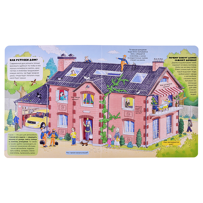 Фото к товару Книжка с окошками. Как всё устроено? Книжка с окошками. Как всё устроено?