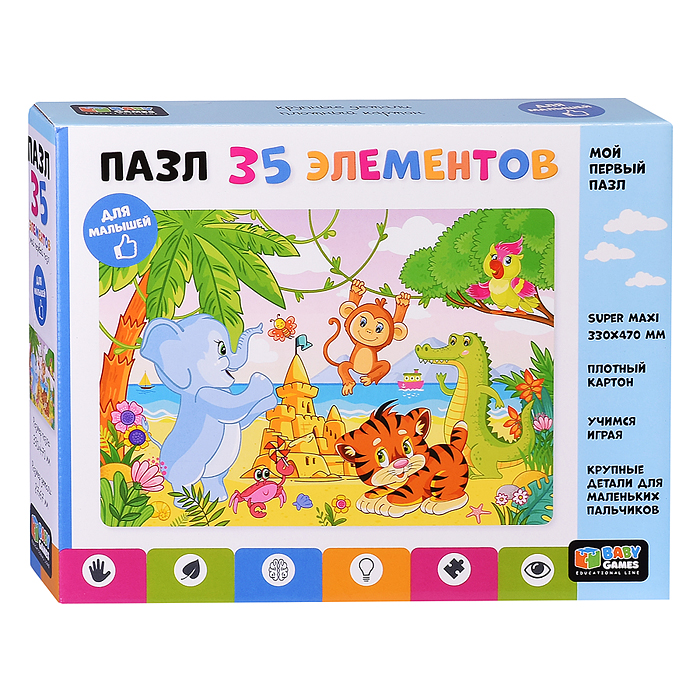 Пазл 35 "Замок из песка" Пазл 35 "Замок из песка"