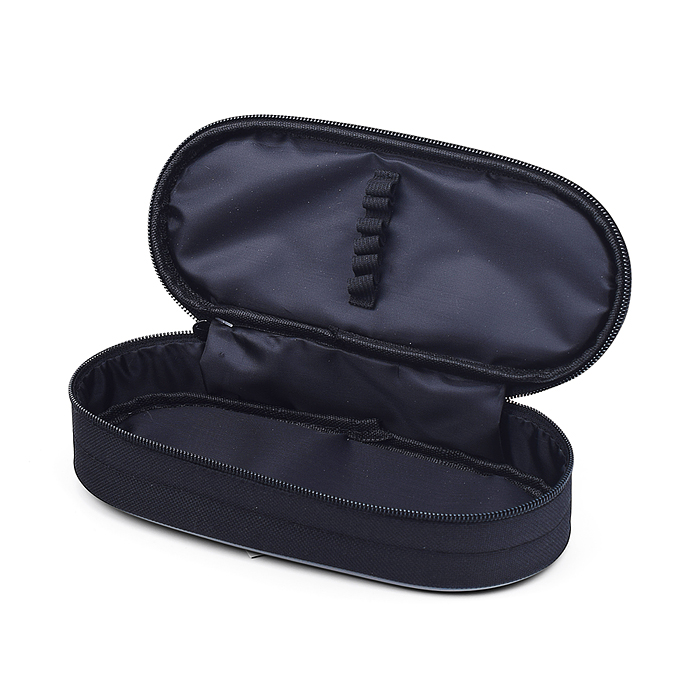 Пенал-косметичка объемный, жесткий, печать на ткани 210/85/50 "Джинни" 2025 