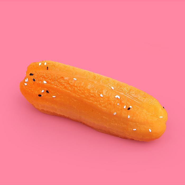 Игрушка - антистресс 00-5582 "Батон с кунжутом"