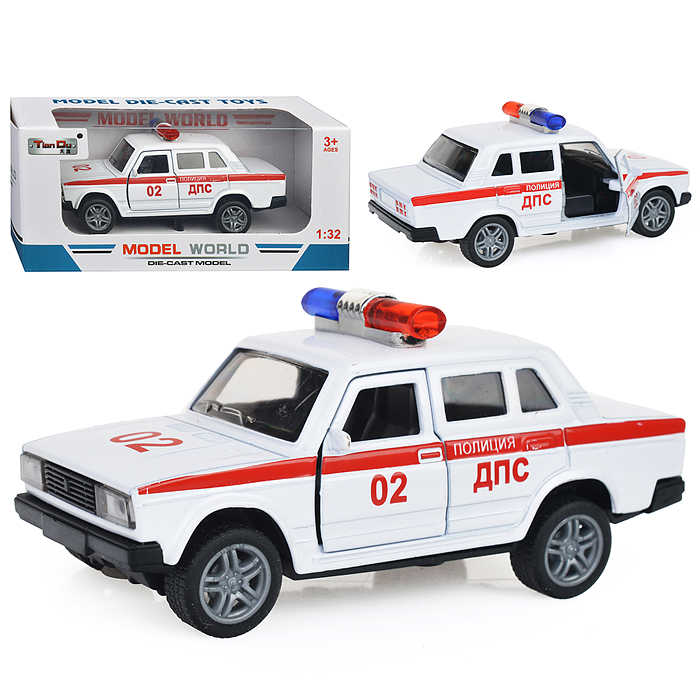 Фото к товару Машина F1143-3M "Спецслужба-2" метал., в коробке Машина F1143-3M "Спецслужба-2" метал., в коробке