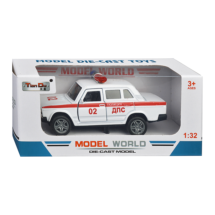 Фото к товару Машина F1143-3M "Спецслужба-2" метал., в коробке Машина F1143-3M "Спецслужба-2" метал., в коробке