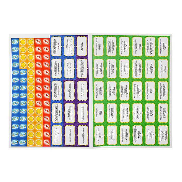 Игра-ходилка в коробке с карточками. Любимые сказки