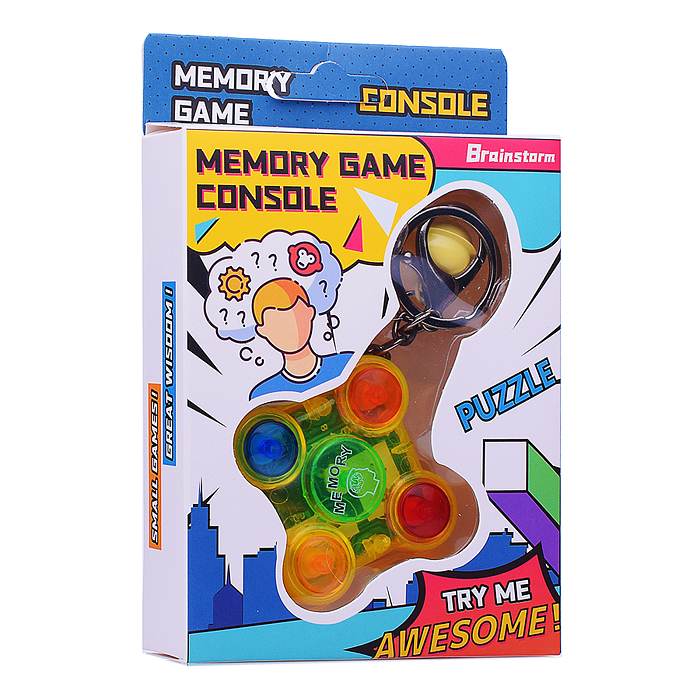 Игра электронная LZ8844-1 "Тренажер памяти" в коробке