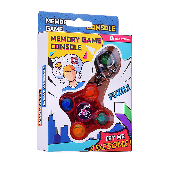 Игра электронная LZ8844-1 "Тренажер памяти" в коробке
