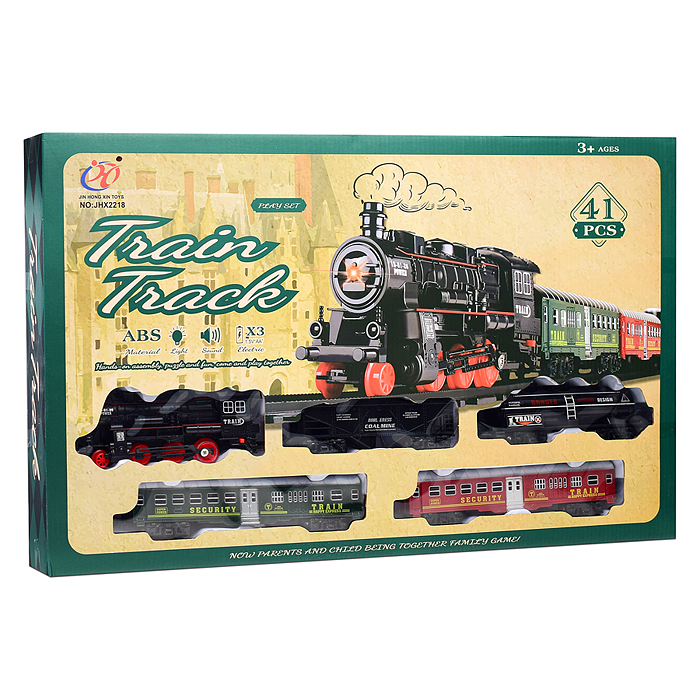 Железная дорога JHX2218 "Train tracks" в коробке