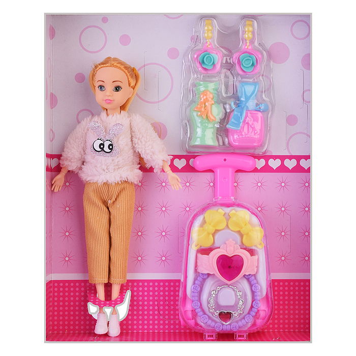 Кукла L8815 "Марина" с аксессуарами, в коробке