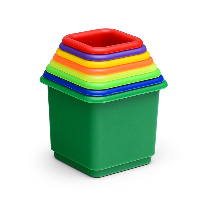 Фото к товару Пирамидка "Башня" 30 см, 8 элементов (в коробочке) Пирамидка "Башня" 30 см, 8 элементов (в коробочке)