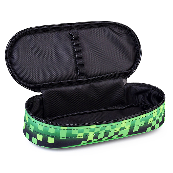 Пенал корпусный овальный "My Game" размер 210*85*50 мм., жесткий каркас овальной формы.