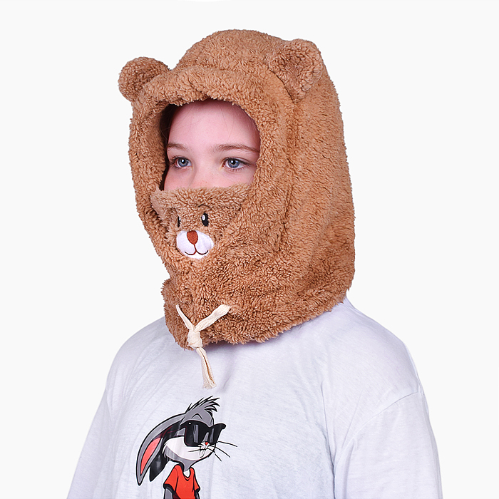 Шапка карнавальная 00-6841 "Мишка" 